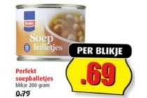 perfekt soepballetjes