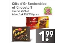 cote d or bonbonbloc of chocotoff