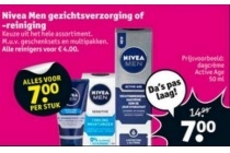 nivea men gezichtsverzorging of reiniging