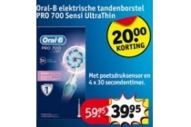 oral b pro 700 sensi clean elektrische tandenborstel