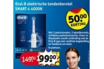 oral b elektrische tandenborstel smart 4 4000n