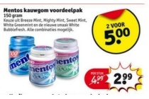 mentos kauwgom voordeelpak