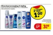 nivea haarverzorging of styling