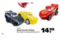 disney cars rev n racer