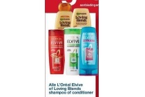 alle l oreal elvive of loving blends shampoo of conditioner