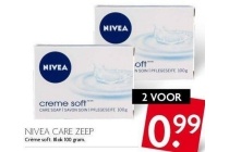 nivea care zeep