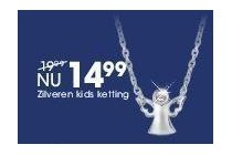 zilveren kids ketting