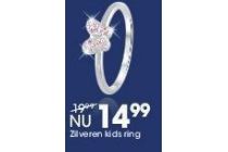 zilveren kids ring