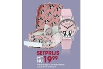 kids horloge in sieradendoosje