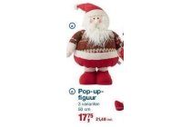 pop up figuur kerstman