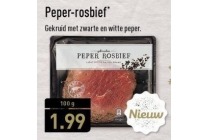 peper rosbief