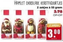 hamlet chocolade kerstfiguurtjes