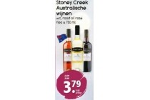 stoney creek australische wijnen