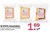 spar cakeplakjes