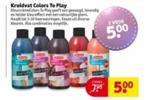 kruidvat colors to play