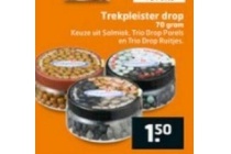 trekpleister drop