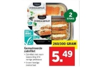 gemarineerde zalmfilet