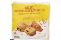 mini ontbijtbroodjes