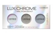 catrice lux chrome nail powder kit