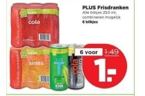 plus frisdranken