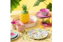 servies tropical