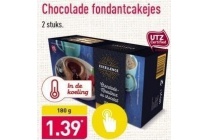 chocolade fondantcakejes