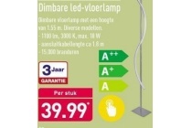 dimbare led vloerlamp