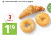 spar roomboter criossants of bagels