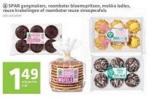 spar gangmakers roomboter bloemspritsen mokka ladies reuze krakelingen of roomboter reuze stroopwafels