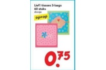 lief tissues 3 laags