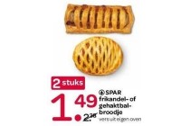 spar frikandel of gehaktbalbroodje