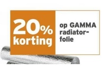 gamma radiatorfolie