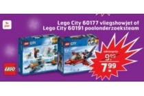 lego city 60177 vliegshowjet of lego city 60191 poolonderzoeksteam