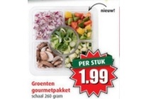 groenten gourmetpakket