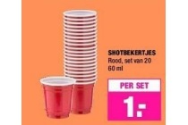 shotbekertjes