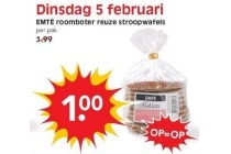 plus roomboter reuze stroopwafels