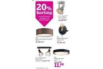 alle spots plafond en wandlampen