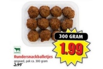 rundersnackballetjes