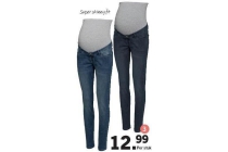 esmara r dames zwangerschapsjeans super skinny