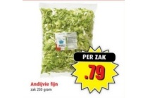 andijvie fijn 250 gram boni supermarkten