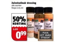 zuivelculinair dressing