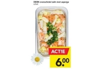 deen ovenschotel zalm met asperge