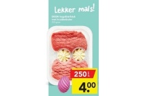 deen kogelbiefstuk met kruidenboter 250 gram