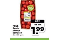 plus zoete cherrytomaten