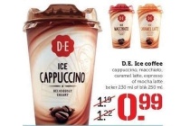 d e ice coffee