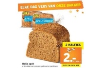 halfje speltbrood