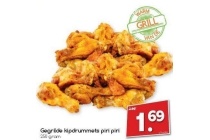 gegrilde kipdrummets piri piri