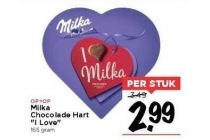 milka chocolate hart i love milka