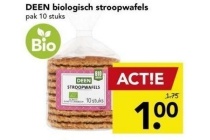 deen biologisch stroopwafels