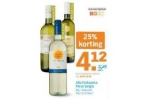 alle italiaanse pinot grigio